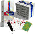 Ben Niu 10-Deck Bulk Casino-Quality Waterproof Plastic PVC Poker Playing Cards – Jumbo Index, Durable, Professional, Perfect for Parties & Tournaments