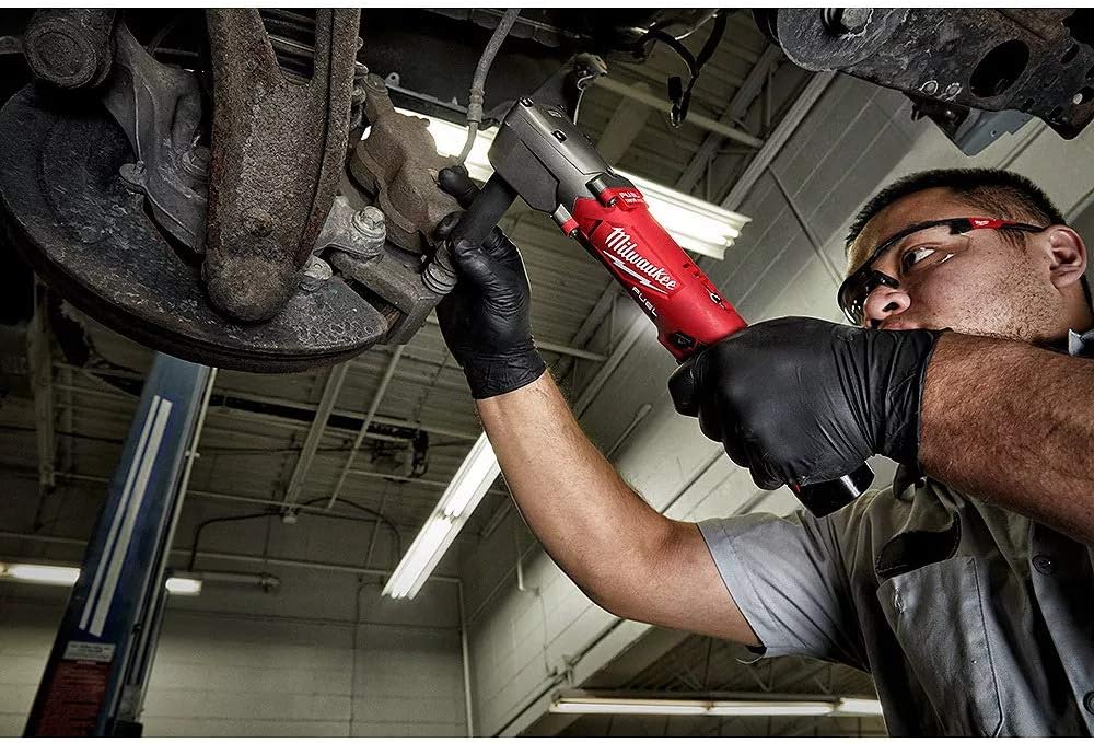Milwaukee 2565-20 M12 FUEL Lithium-Ion 1/2 in. Cordless Right Angle Impact Wrench with Friction Ring (Tool Only)