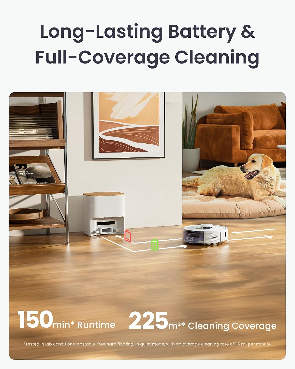SwitchBot K11+ Robot Vacuum & Mop with Matter, 6000Pa Suction, 90-Day Hands-Free Self-Emptying, LDS Navigation, 3.6″ Ultra-Slim, Anti-Tangle for Pet Hair, Works with Alexa, Google Home, Apple Home