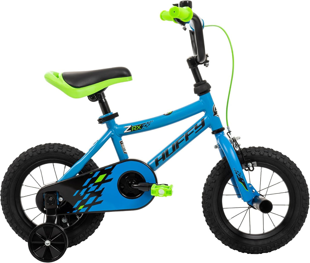 Huffy Kids 12/16 Inch Bikes, Multiple Color Options Available, Ideal for Ages 3+ Years Old, EZ Build Assembly, Removable Training Wheels, Chain Guard for Safety, Fun and Playful Designs