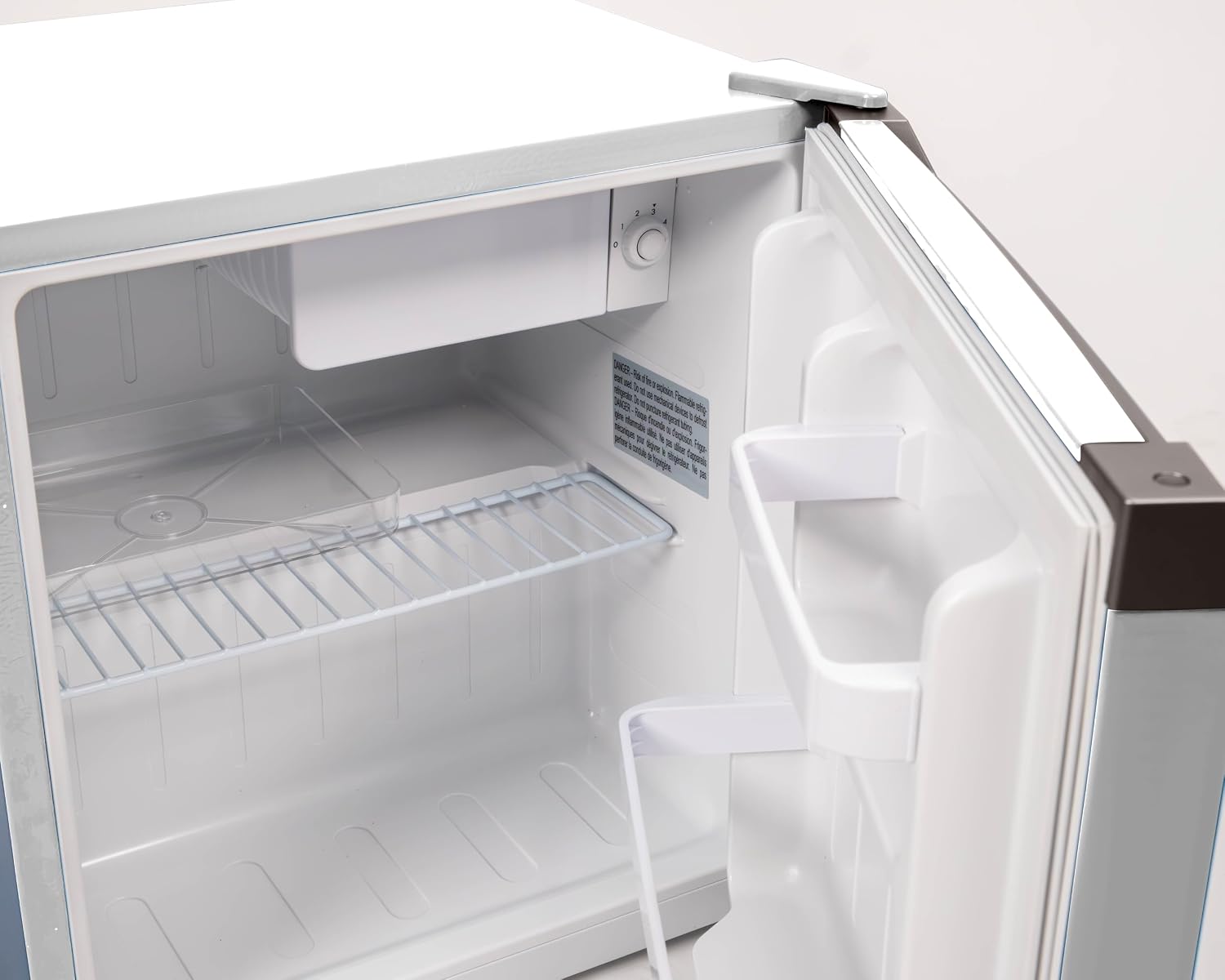 Frigidaire 1.6 cu ft Compact Mini Fridge, Perfect for Home or Office, Contemporary Series, White
