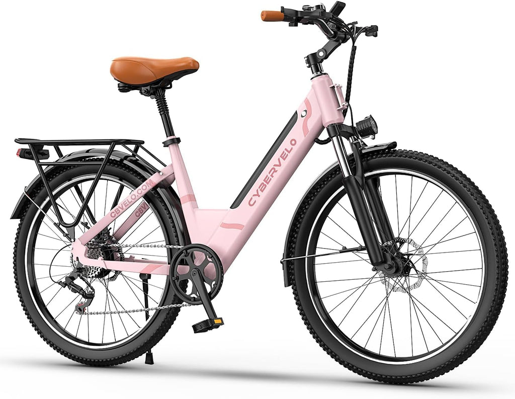 26' Electric Bike for Adult,1000W Peak, up 80 Miles Removable Battery Ebike,Adult Electric Bicycles for All Terrain,Men Women EBike, 7-Speed