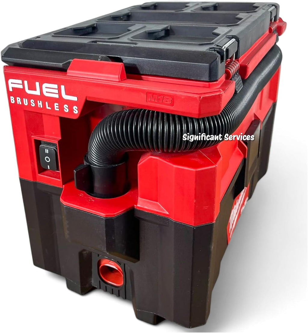 Milwaukee M18FPOVCL, Black, 800 W, 2.5 gallons, 87 Decibeles