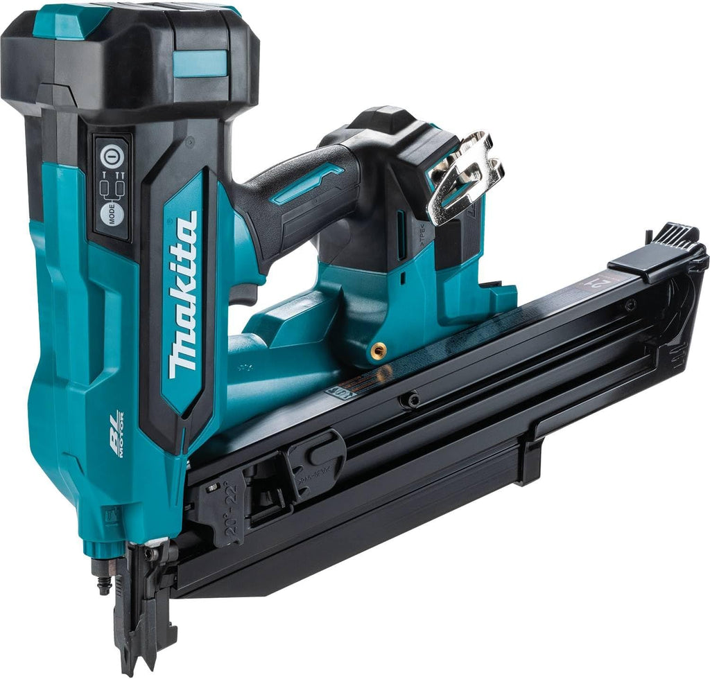 Makita XNB03Z 18V LXT® Lithium-Ion Cordless 21º Full Round Head 3-1/2' Framing Nailer, Tool Only