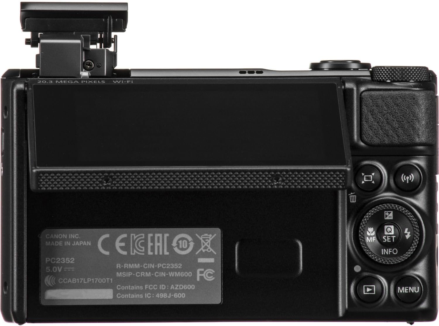 Canon PowerShot SX740 HS Digital Camera (Black) 4PC Bundle - Includes 64GB SD Memory Card + Padded Carrying Case + Microfiber Cleaning Cloth