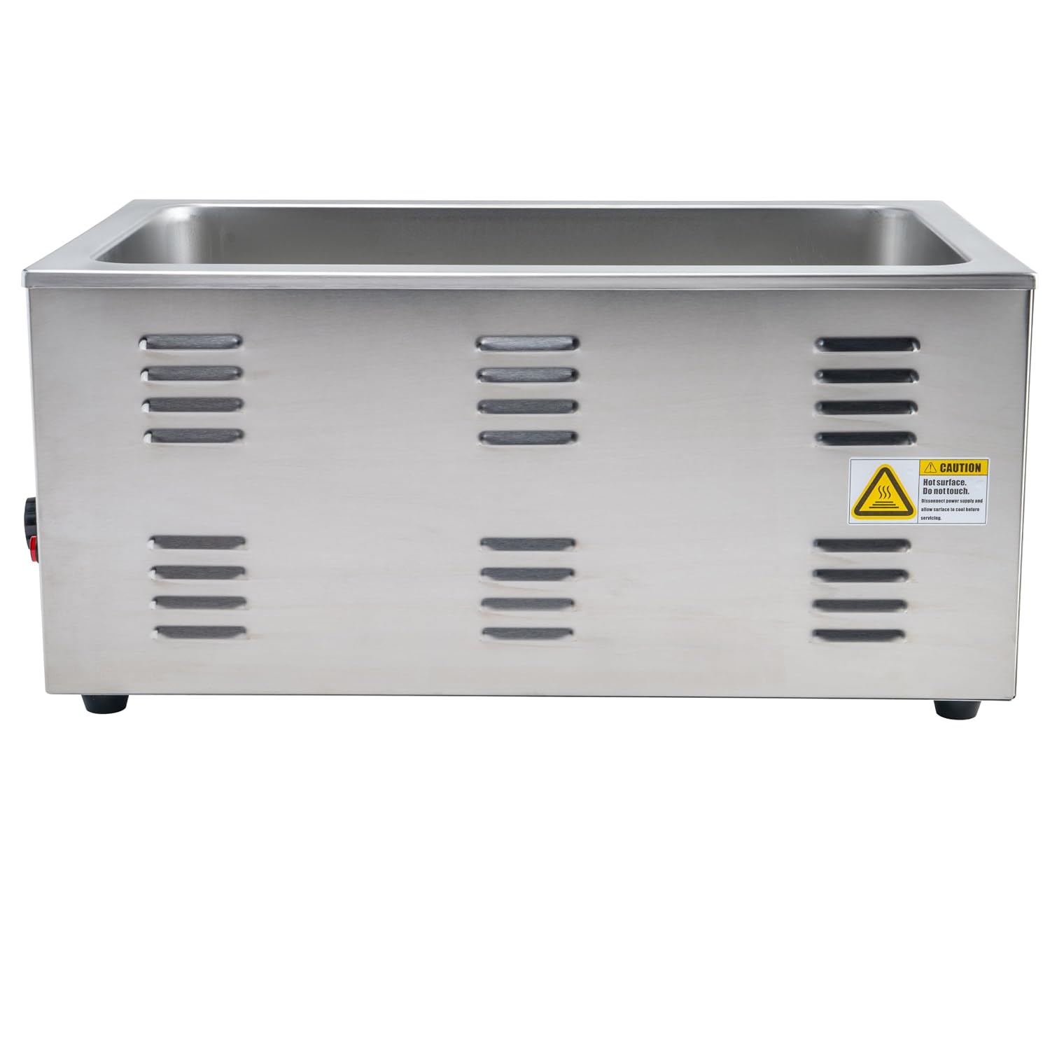 Winco FW-S600 Electric Food Cooker/Warmer, 1500-watt,Stainless Steel,Medium