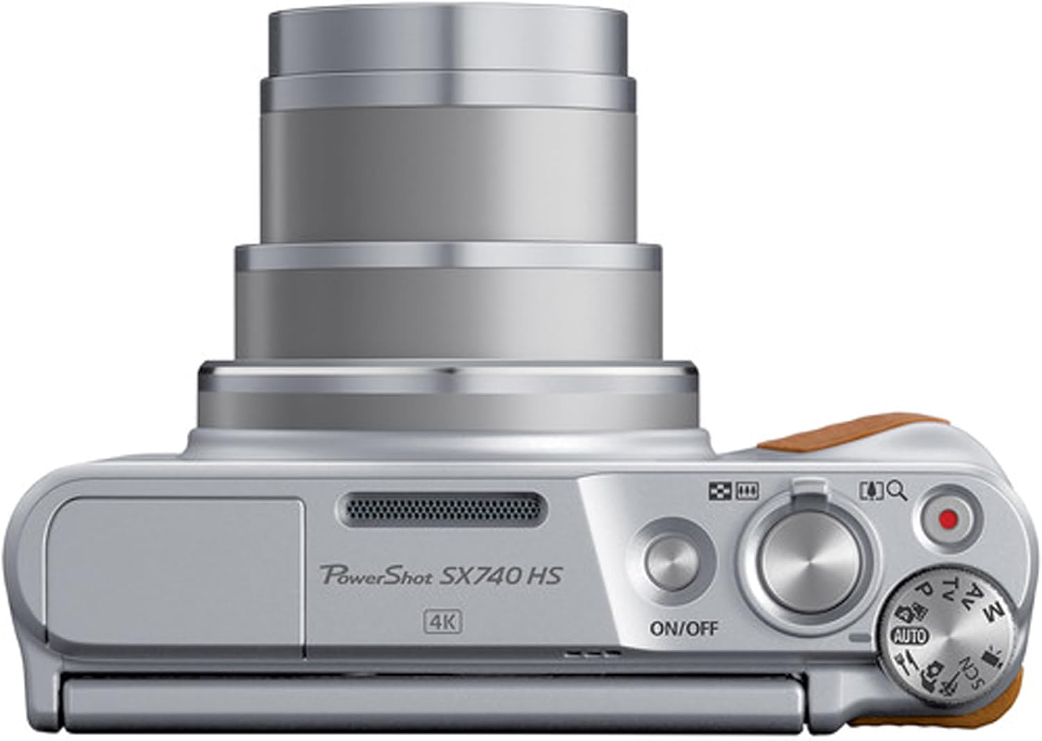 Canon PowerShot SX740 HS Digital Camera (Silver) with LED Video Light + Two Extra Batteries + 64GB Memory Card + Tripod + Case & More (Renewed), Black