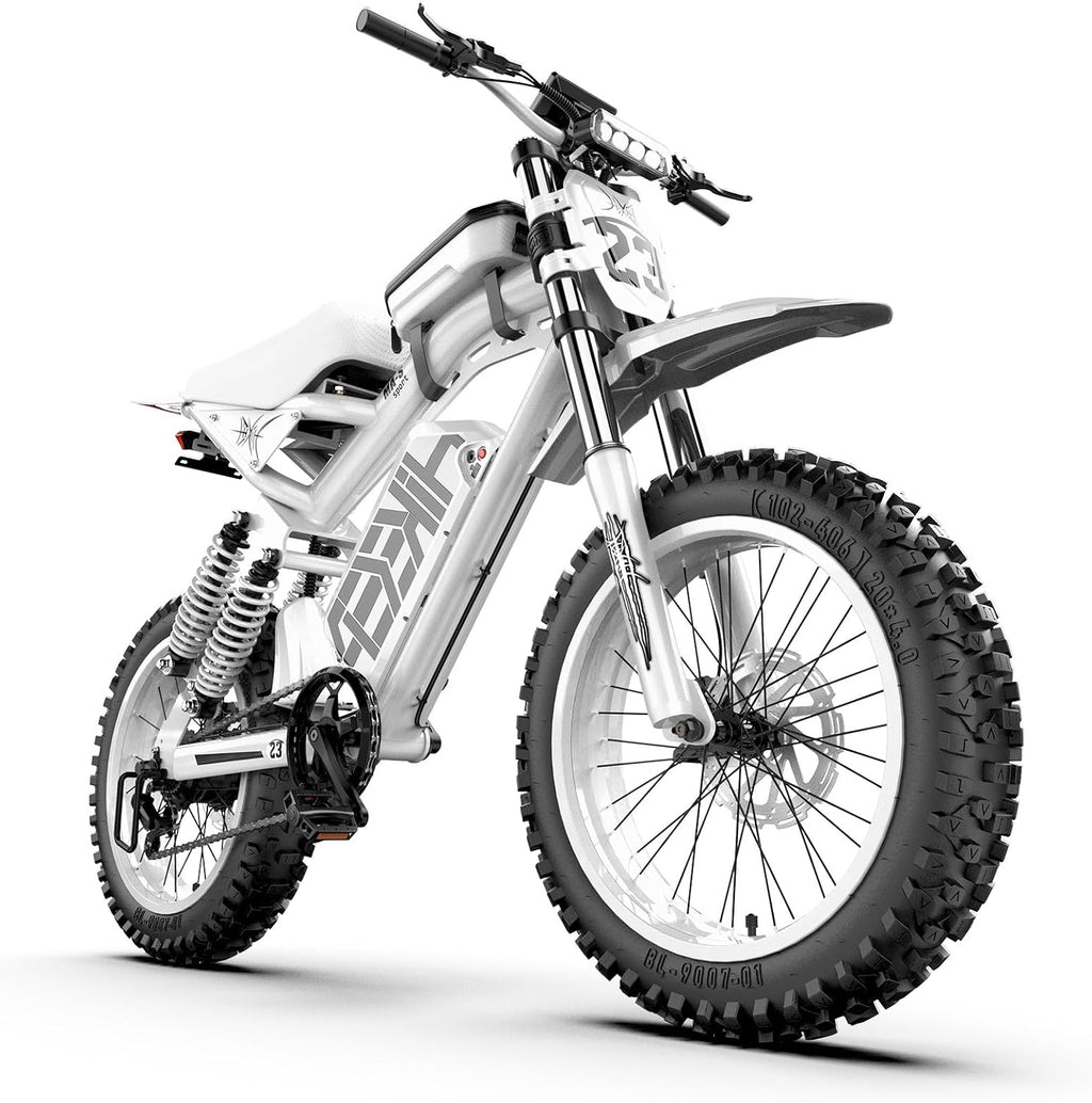 Electric Bike for Adults, 1500W-4000W Peak Fat Tire Ebike, UL2849 Certified Full Suspension All Terrain E-Bike, Removable Battery Off-Road & Commuter Electric Bicycle