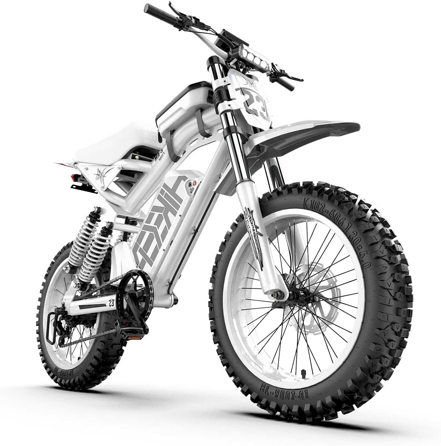 Electric Bike for Adults, 1500W-4000W Peak Fat Tire Ebike, UL2849 Certified Full Suspension All Terrain E-Bike, Removable Battery Off-Road & Commuter Electric Bicycle
