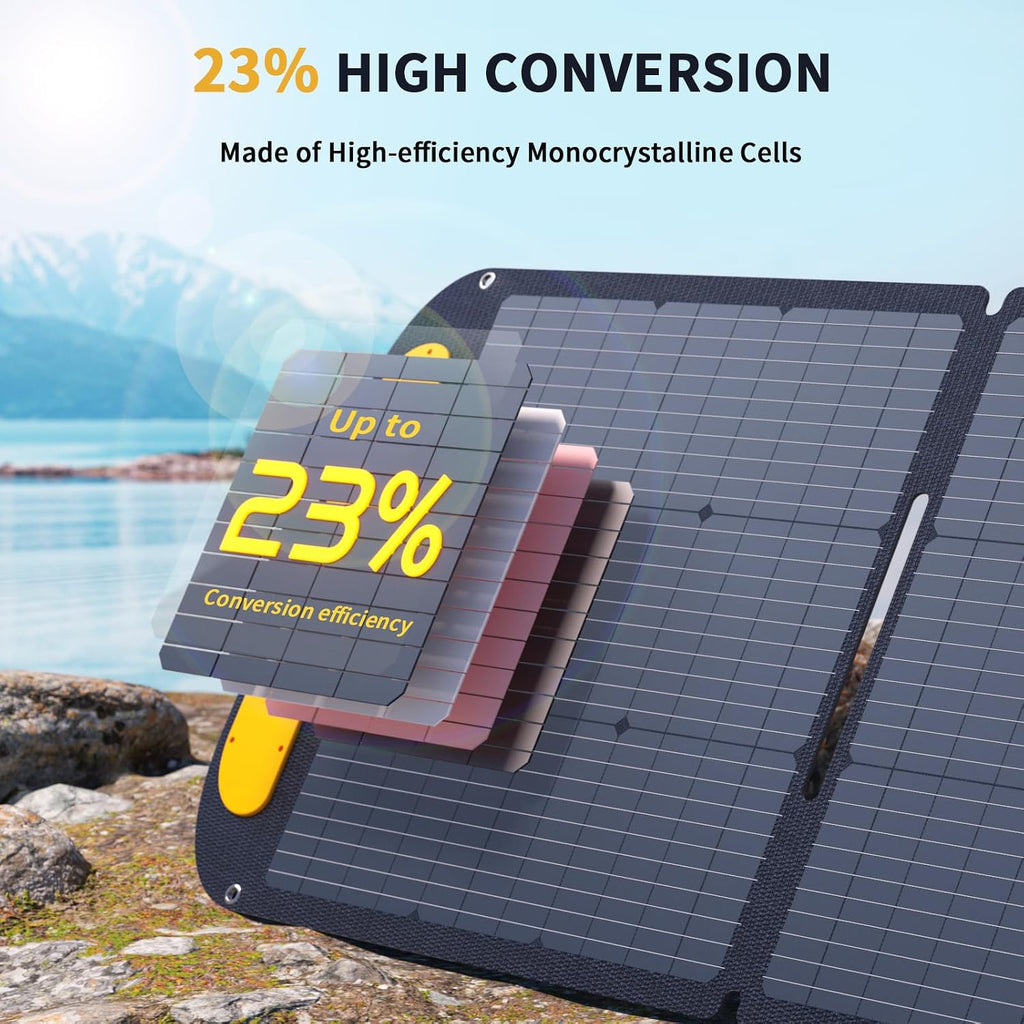 VTOMAN Jump 1800 Portable Power Station with 110W Solar Panel, 1548Wh LFP Battery 1800W AC Outlets (3600W Peak) /100W USB-C Output Fast Charge, Large Solar Generator for for Outdoor, Camping, Backup