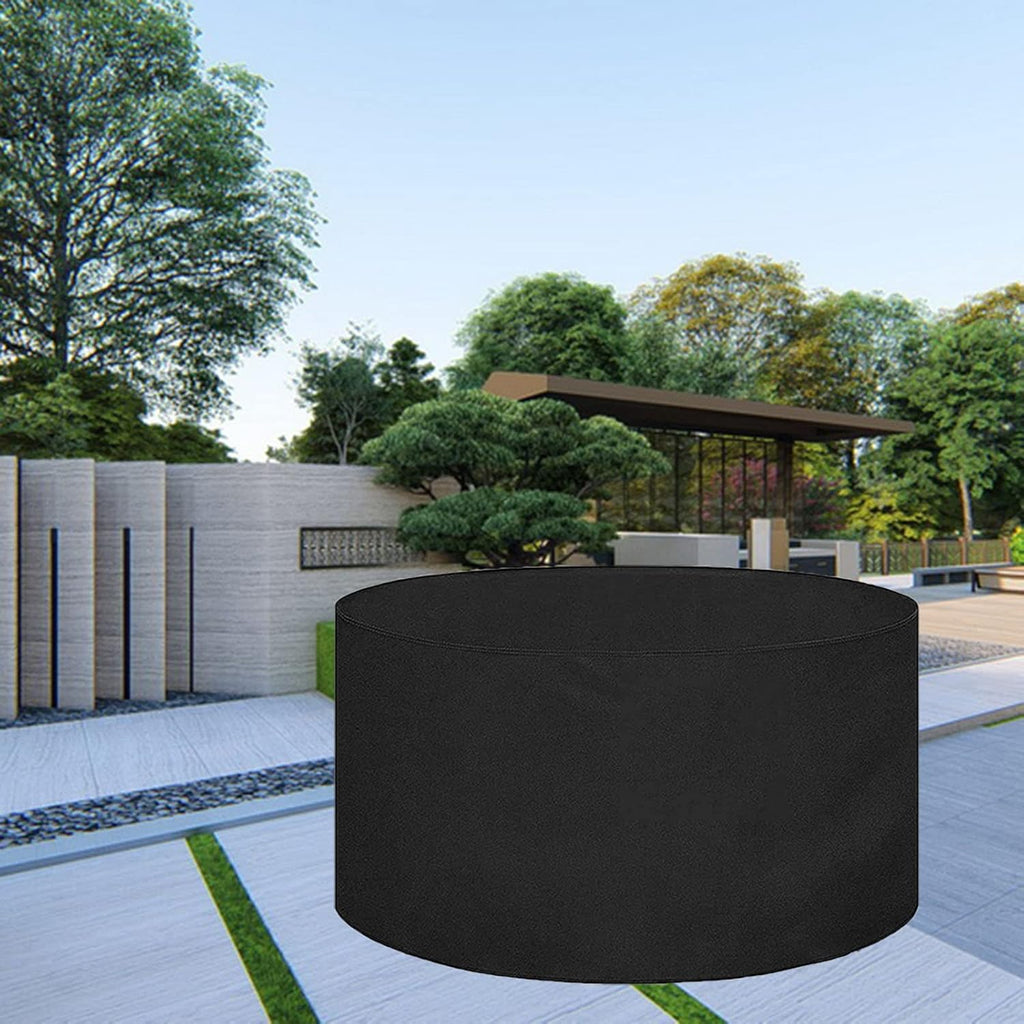 Dining Table Chair Set Cover 122' D x 39' H, Outdoor Waterproof Furniture Covers, 420D Heavy Duty Gas BBQ Grill Cover, Windproof Outdoor Cover for Garden (310x100cm)