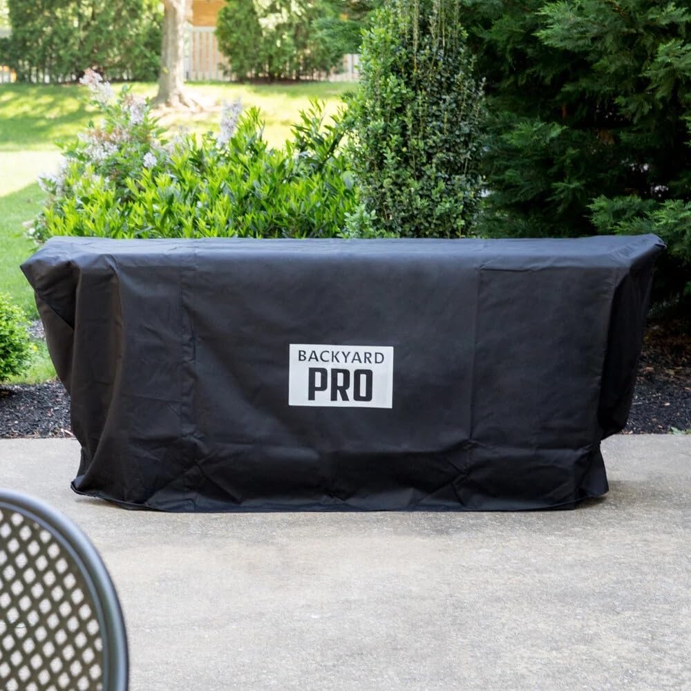 Backyard Pro CHAR60 60' Heavy-Duty Steel Charcoal Grill with Removable Legs and Cover