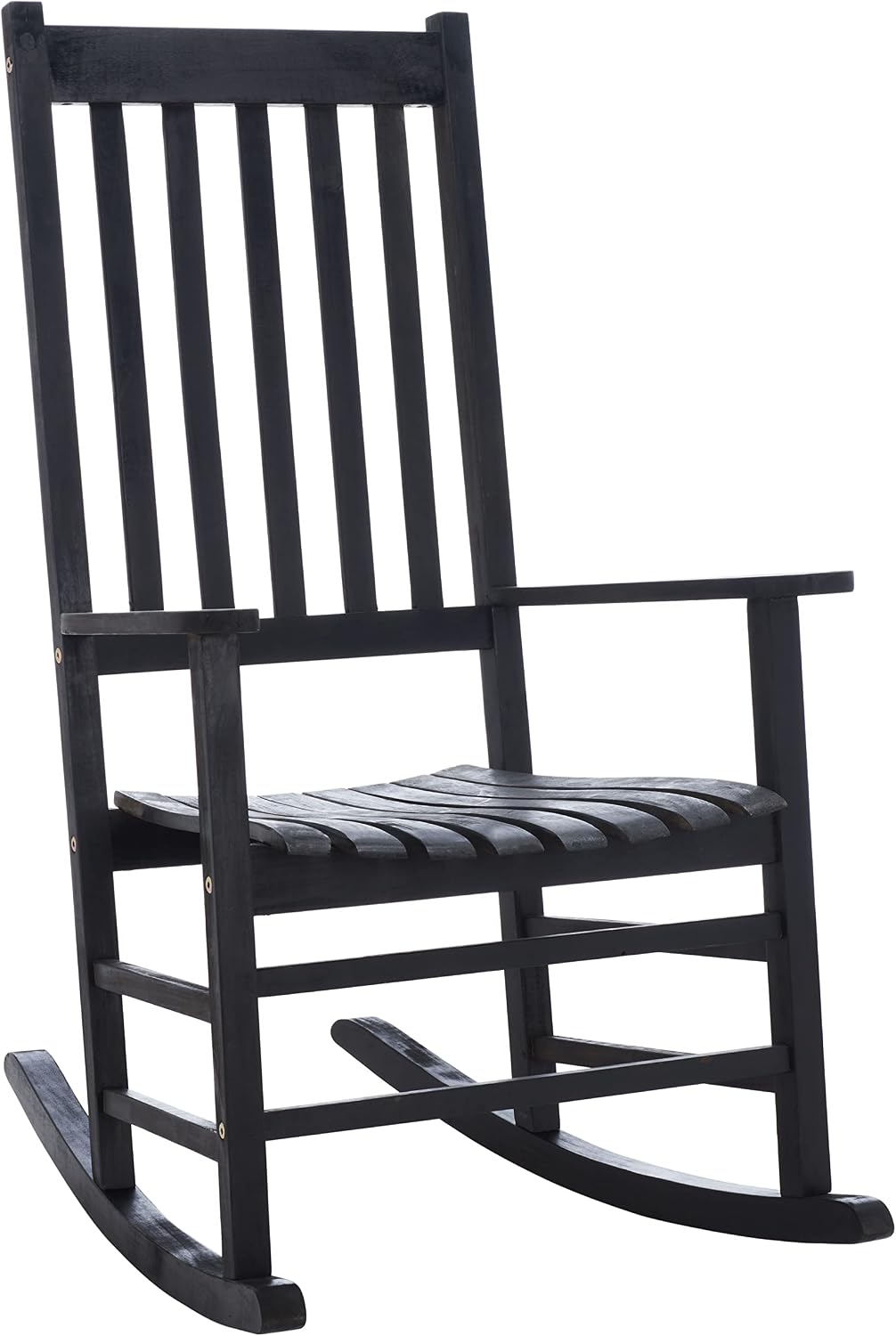 SAFAVIEH Outdoor Collection PAT7002 Chair, Black