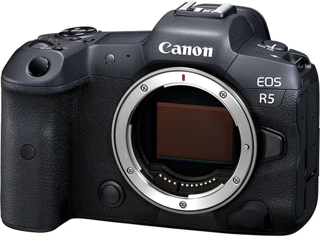 Canon EOS R5 Mirrorless Camera (Body Only), Full-Frame Hybrid Camera, 8K Video, 45 Megapixel CMOS Sensor, DIGIC X Image Processor, Up to 12 FPS, RF Mount, Black