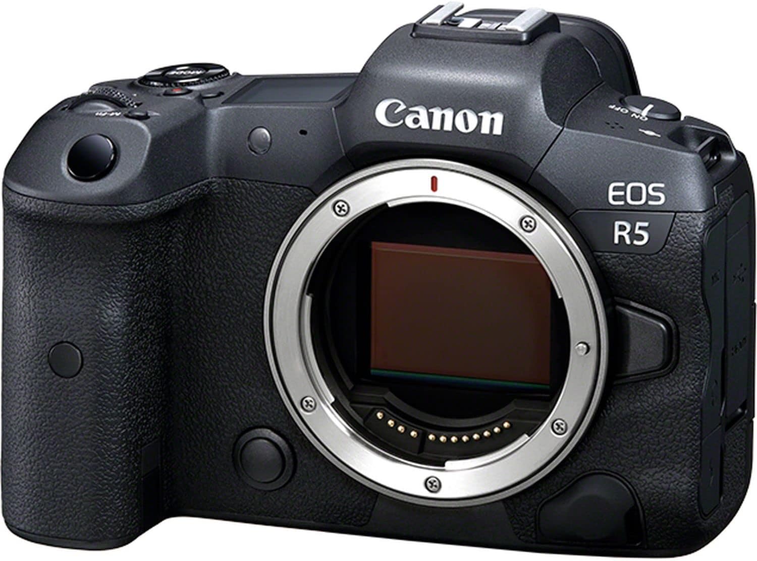 Canon EOS R5 Mirrorless Camera (Body Only), Full-Frame Hybrid Camera, 8K Video, 45 Megapixel CMOS Sensor, DIGIC X Image Processor, Up to 12 FPS, RF Mount, Black