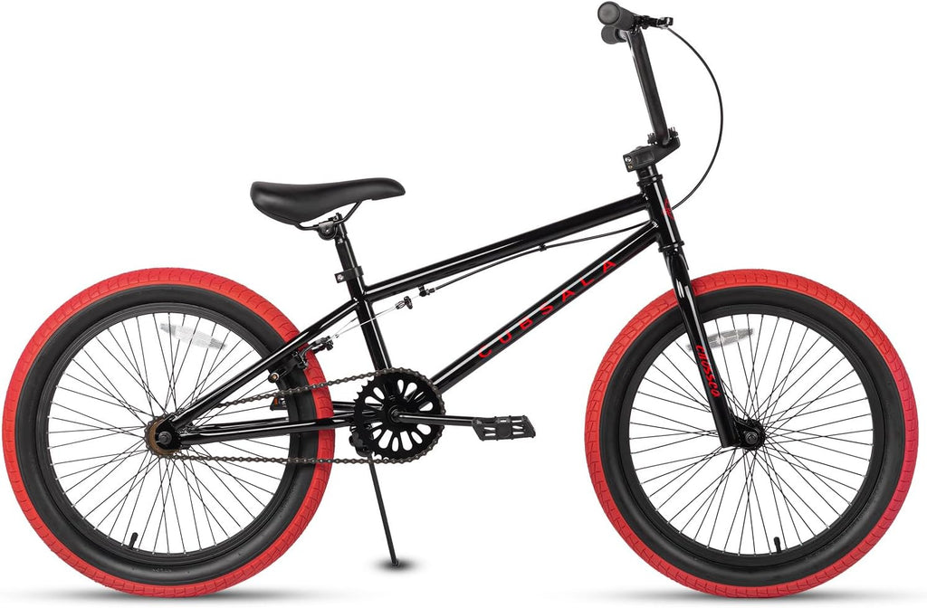 cubsala Freestyle BMX Bike, 18 20 Inch Kids Bicycle for 5-13 Years Old Kids and Beginner Level Rider, Multiple Colors