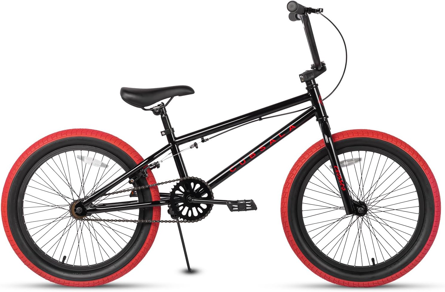 cubsala Freestyle BMX Bike, 18 20 Inch Kids Bicycle for 5-13 Years Old Kids and Beginner Level Rider, Multiple Colors