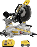 DEWALT 20V MAX XR 12 in. Double Bevel Sliding Miter Saw Kit (DCS785WW1)