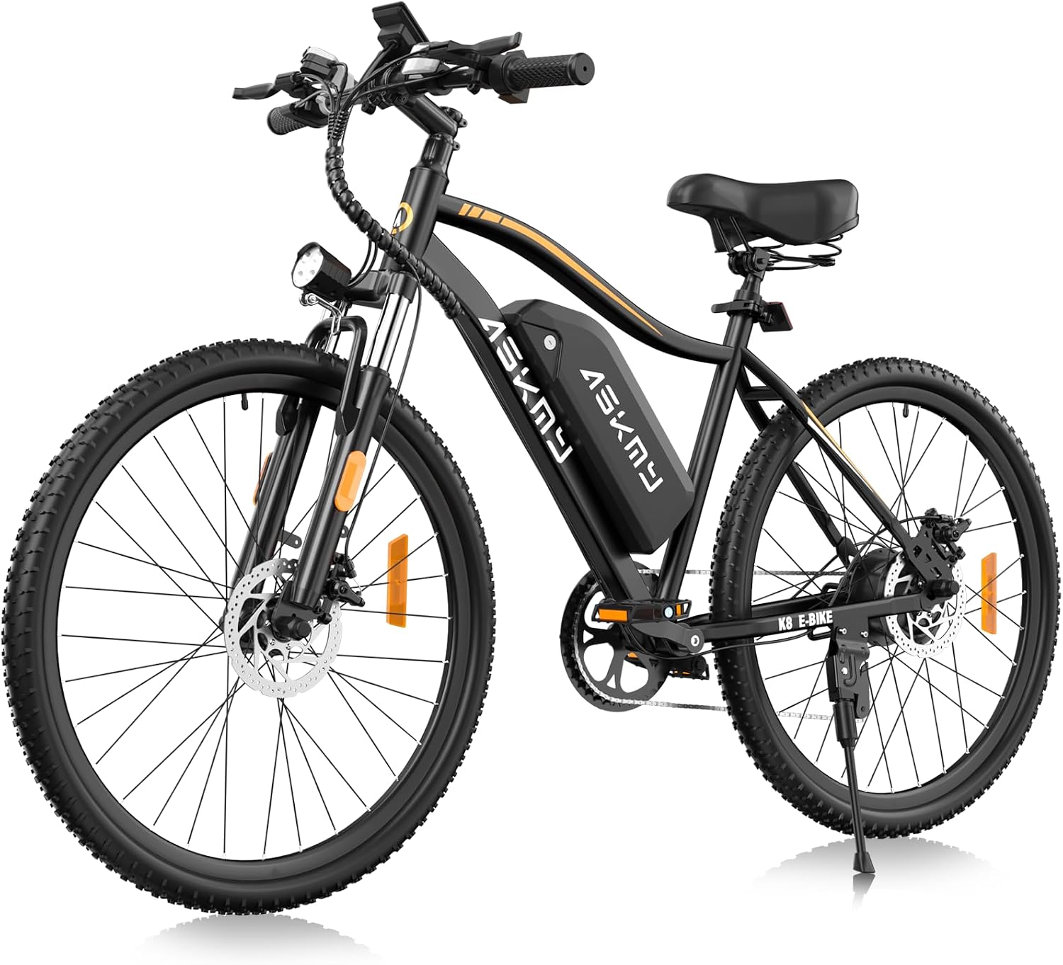 Electric Bike for Adults 750W Peak Motor, 26 Inch Mountain E-Bike with 48V Removable Battery, 7-Speed, Front Fork Suspension, Commuter Electric Bicycle with 25MPH and 40-55Miles PAS Range
