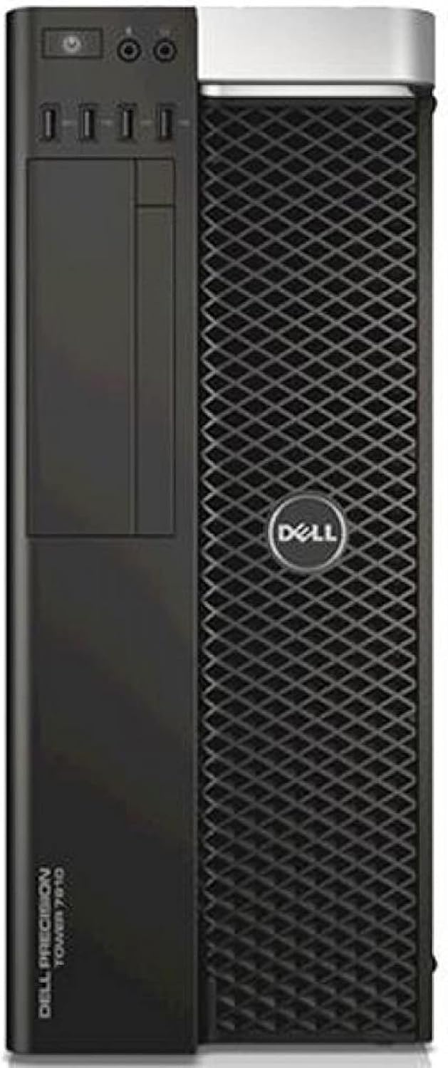 T7810 Precision Workstation/Server, 2X Intel Xeon E5-2690 v4 up to 3.5GHz (28 Cores & 56 Threads Total), Quadro K1200 4GB Graphics Card, No HDD, No Operating System (Renewed) (128GB DDR4)