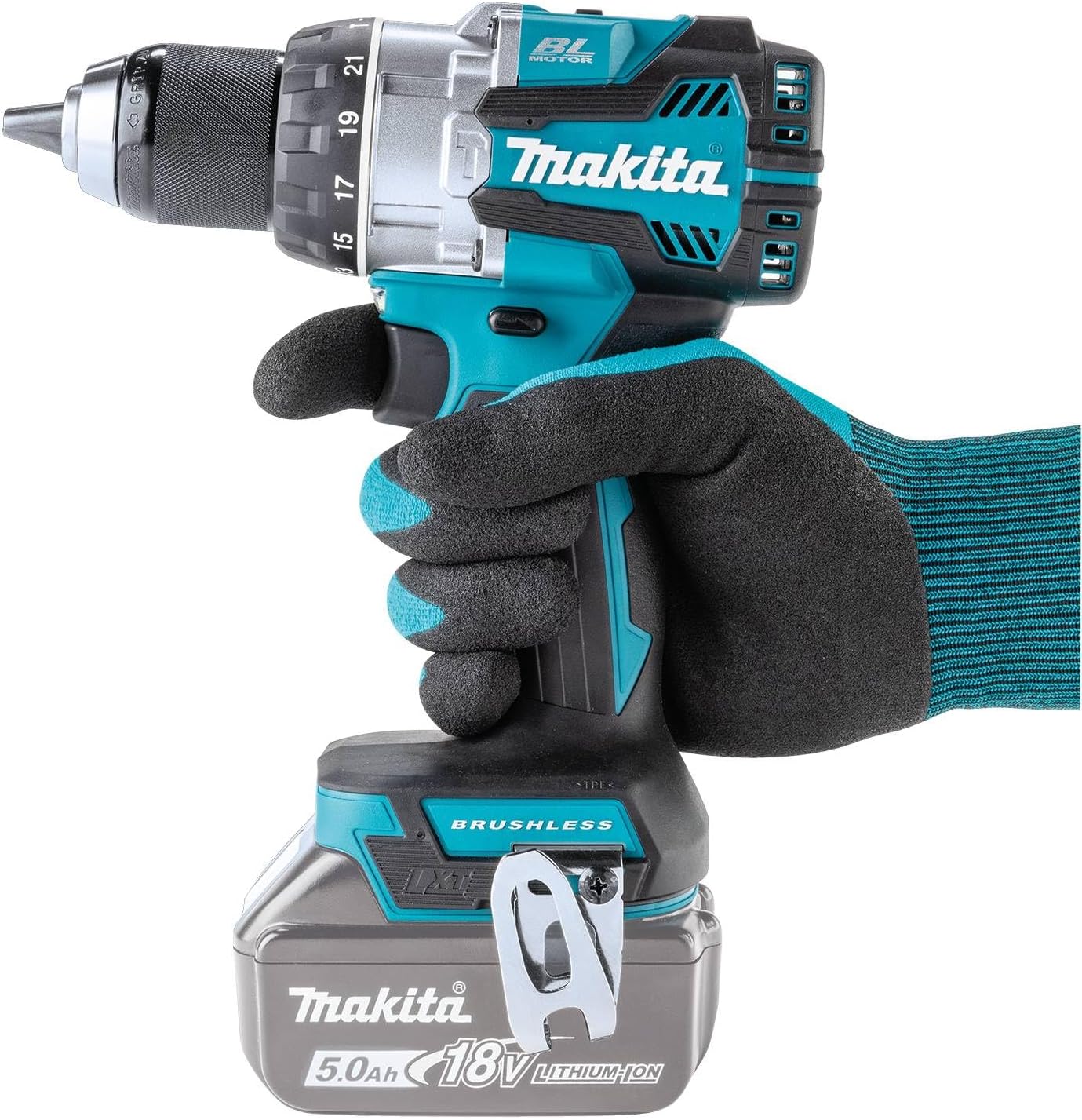 Makita XPH16Z 18V LXT® Lithium-Ion Compact Brushless Cordless 1/2' Hammer Driver-Drill, Tool Only