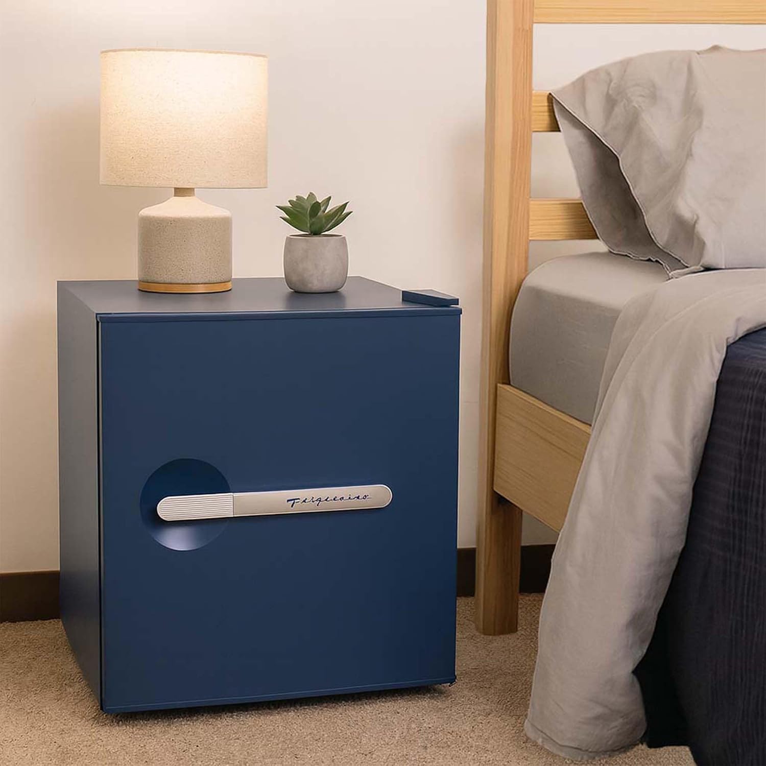 Frigidaire, 1.6 Cu. Ft. Retro Series Compact Refrigerator, Built-In Side Bottle Opener, Blue