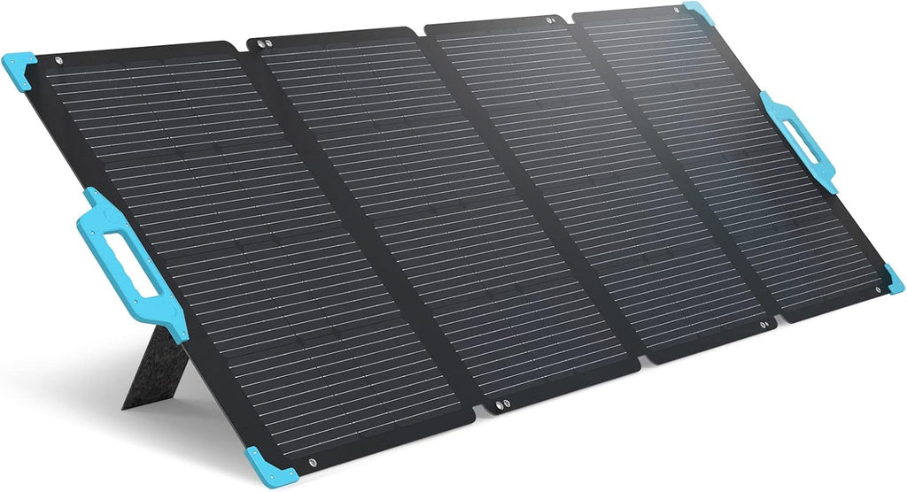 Renogy E.FLEX 220 Watt Waterproof Foldable Portable Solar Panel with Kickstand & Carry Handles for Road Trip, Camping, RV, and Fishing
