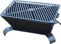 King Kooker Cast Iron Charcoal Grill 18' x 12' Cooking Area, 8.5' Grill Height