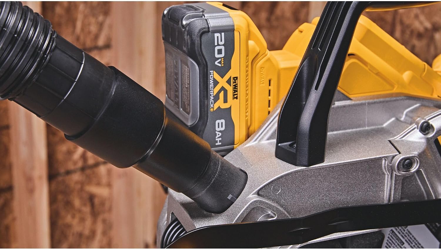 DEWALT 20V MAX XR 10 in. Double Bevel Fixed Miter Saw Kit (DCS714WW1)
