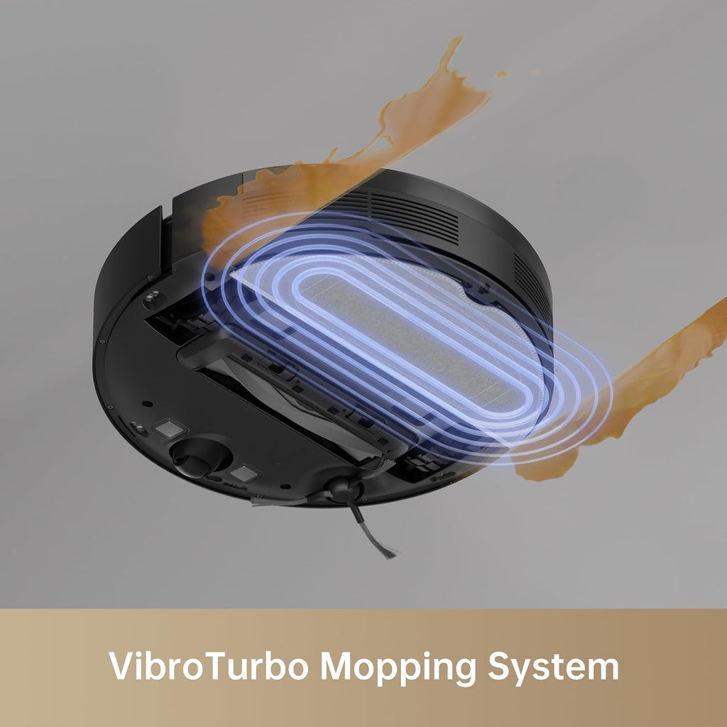 Mova S10 Robot Vacuum Cleaner with 7000Pa Suction, 260 Mins Run Time, Liftable Brush, Self-Charging Robotic Vacuum Cleaner for Home, Pet Hair, Hard Floors, App & Voice Control