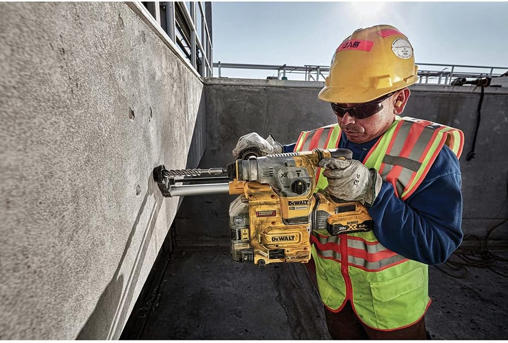 DEWALT DCH293B 20V Max XR Brushless 1-1/8' L-Shape SDS Plus Rotary Hammer Drill (Tool Only)
