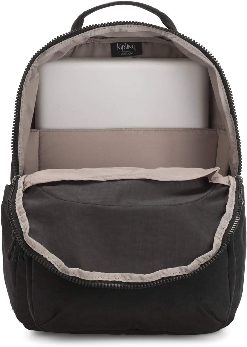 Kipling Women's Seoul 15' Laptop Backpack, Durable, Roomy with Padded Shoulder Straps, Built-In Protective Sleeve