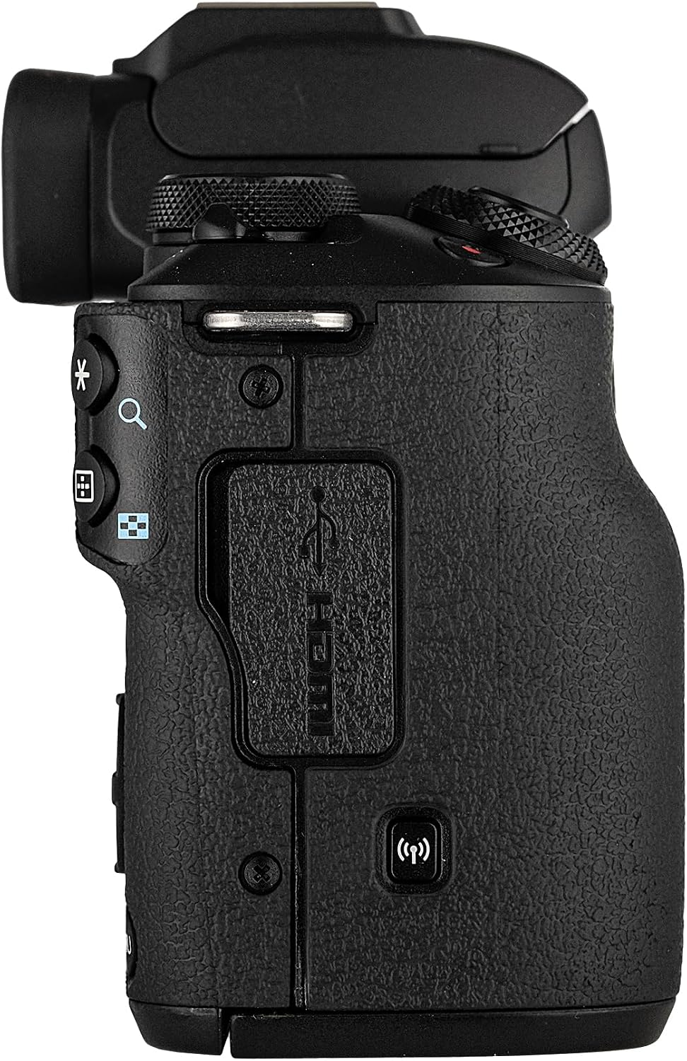 Canon EOS M50 Mirrorless Digital Camera with 15-45mm Lens (White) (2681C011) + 64GB Memory Card + Case + Photo Software + 2 x LPE12 Battery + Charger + Card Reader + LED Light + More