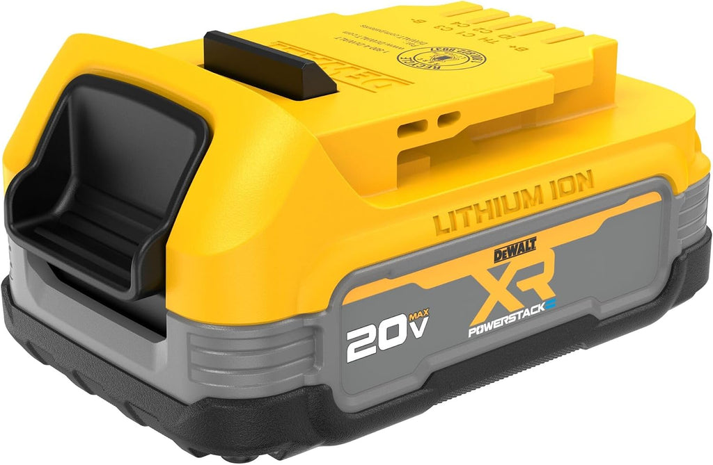 DEWALT 20V MAX POWERSTACK Lithium Ion Battery 2 Pack (DCBP034-2)