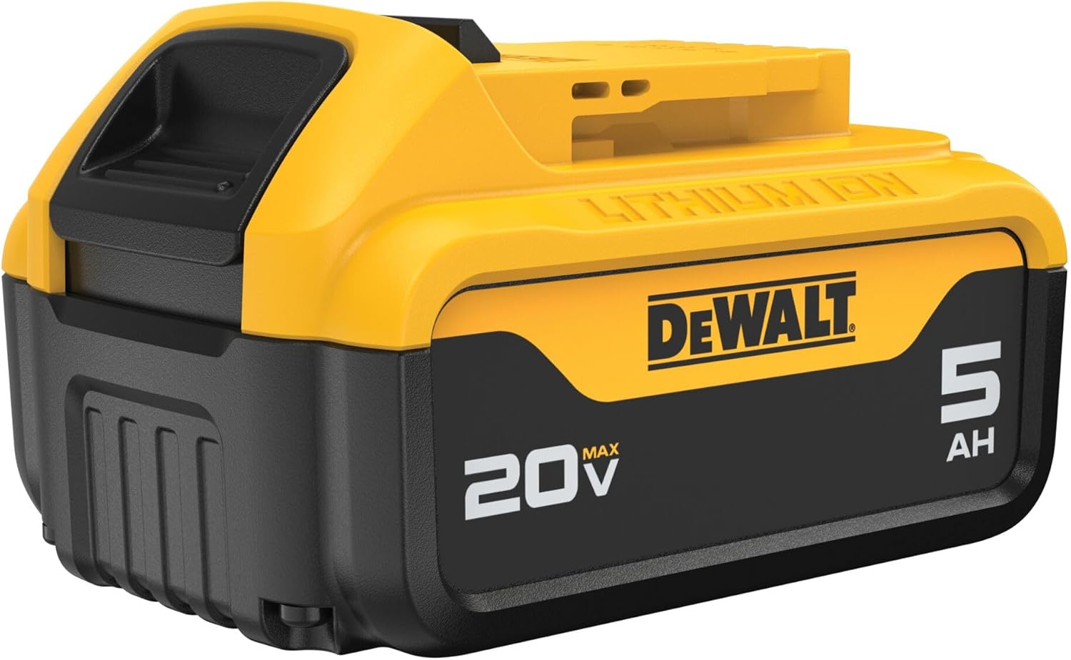 DEWALT 20V MAX Lithium-Ion Battery 2-Pack, 5.0 Ah (DCB205-2c)