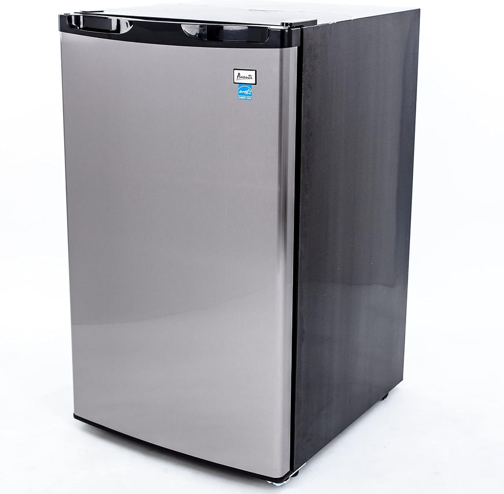 Avanti 4.4 cu. ft. Compact Refrigerator, Mini-Fridge, in Stainless Steel (RM4436SS)