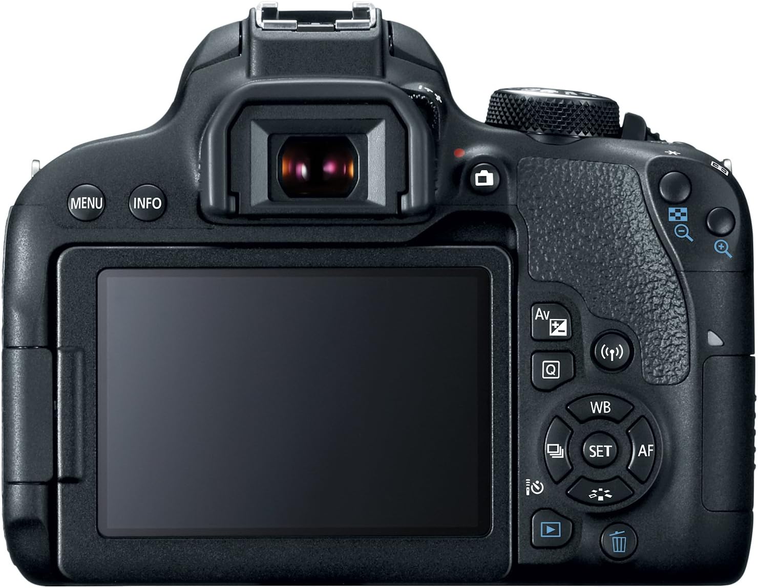 Canon EOS Rebel T7i DSLR Camera with 18-55mm Lens - Black (Renewed)