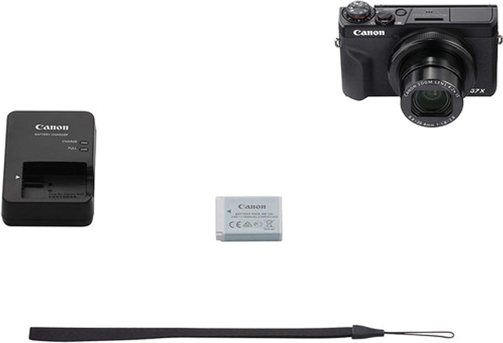 Canon PowerShot G7 X Mark III Digital Camera, Video Kit with Accessories: 64GB Memory, Wireless Microphones,Case, Tripod, Grip, Software, & More (Vlogger Bundle)(Renewed)