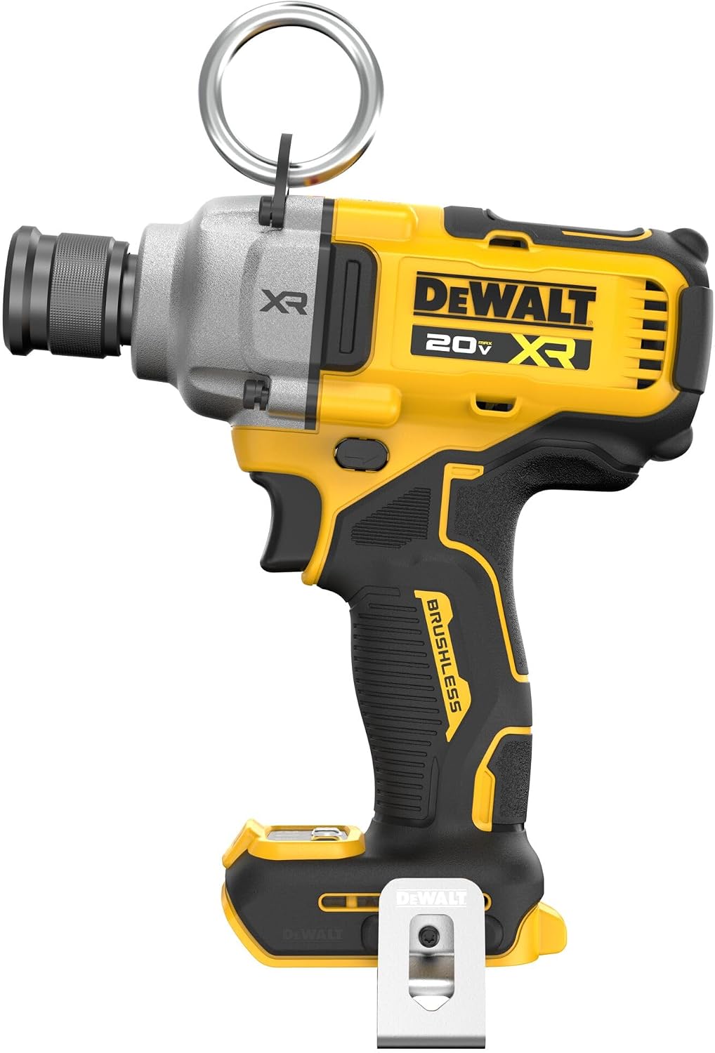 DEWALT 20V MAX XR Impact Wrench Cordless 7/16 inch Brushless Impact Gun, 4-Mode Speed Selection Including Timber Screw, Tool Only (DCF937B)
