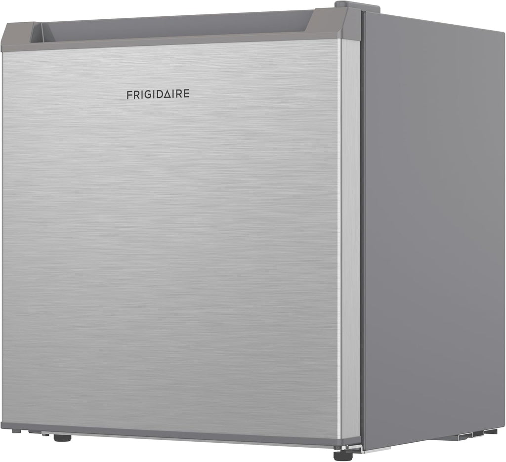 Frigidaire Retro Compact Mini Fridge with Freezer Compartment, Chrome Handles, Built-in Water Dispenser, (1.8 cu ft)