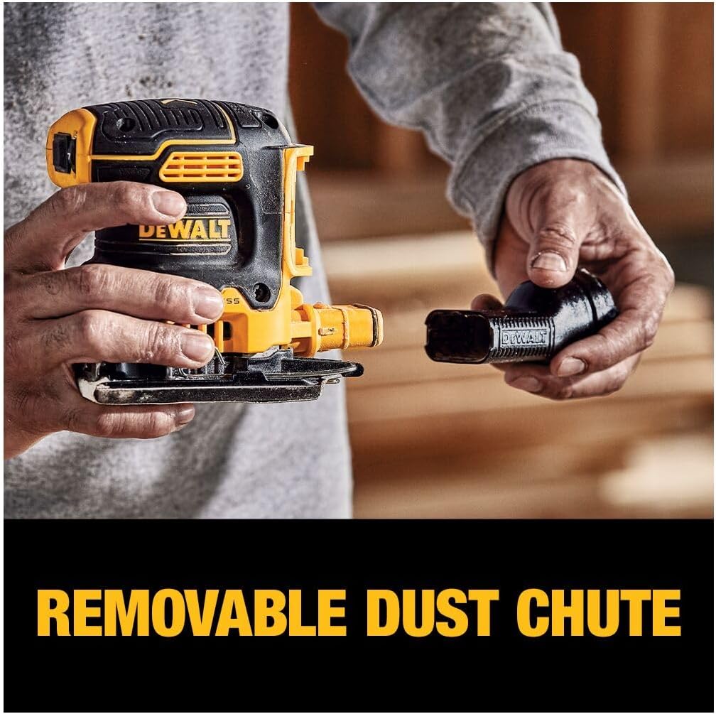 DEWALT 20V MAX XR Brushless Cordless 1/4 Sheet Variable Speed Sander (Tool Only) (DCW200B)