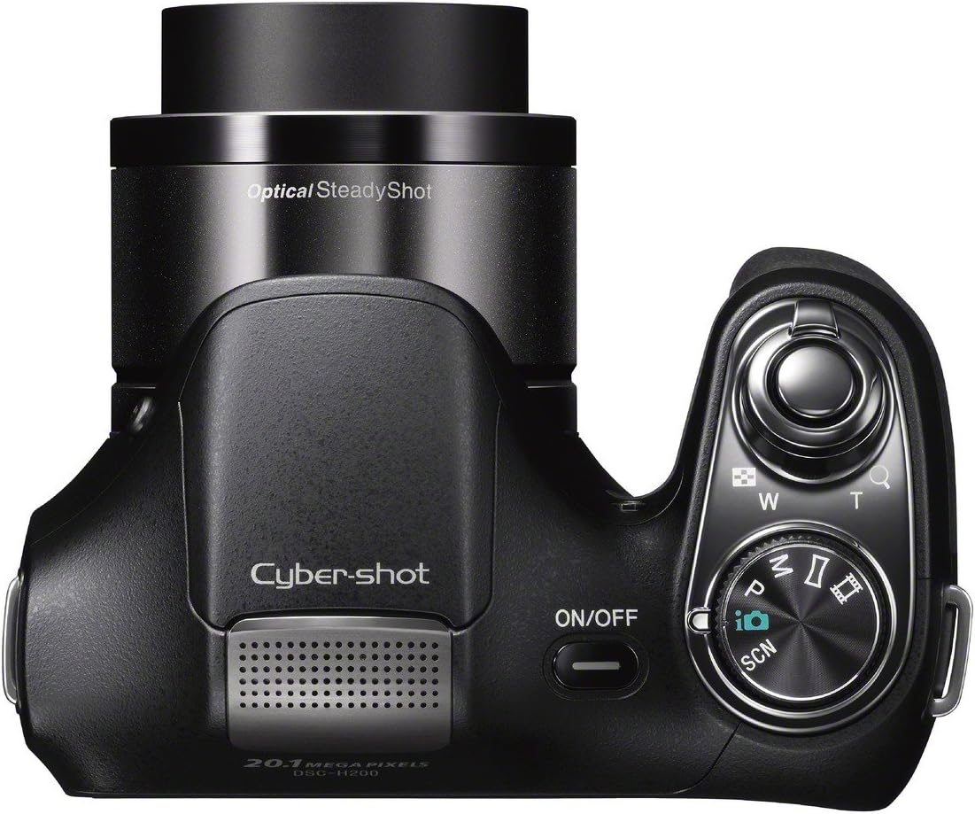 Sony Cyber-Shot DSC-H200 20.1-Megapixel Digital Camera | Black