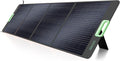 200W Portable Solar Panel for Power Station, 23.5% High Efficiency ETFE Foldable Solar Charger with 4 Kickstands, IP65 Waterproof MC4 Output for Outdoor Camping, RV, Blackout