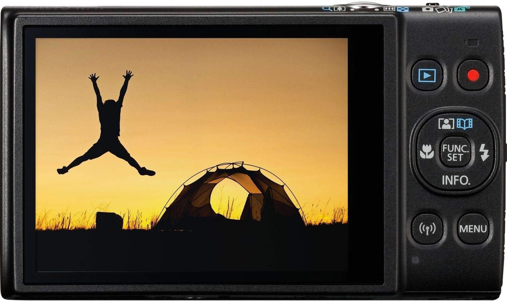 Canon Ixus 285 HS Black, 1076C001 (International Model) (Renewed)