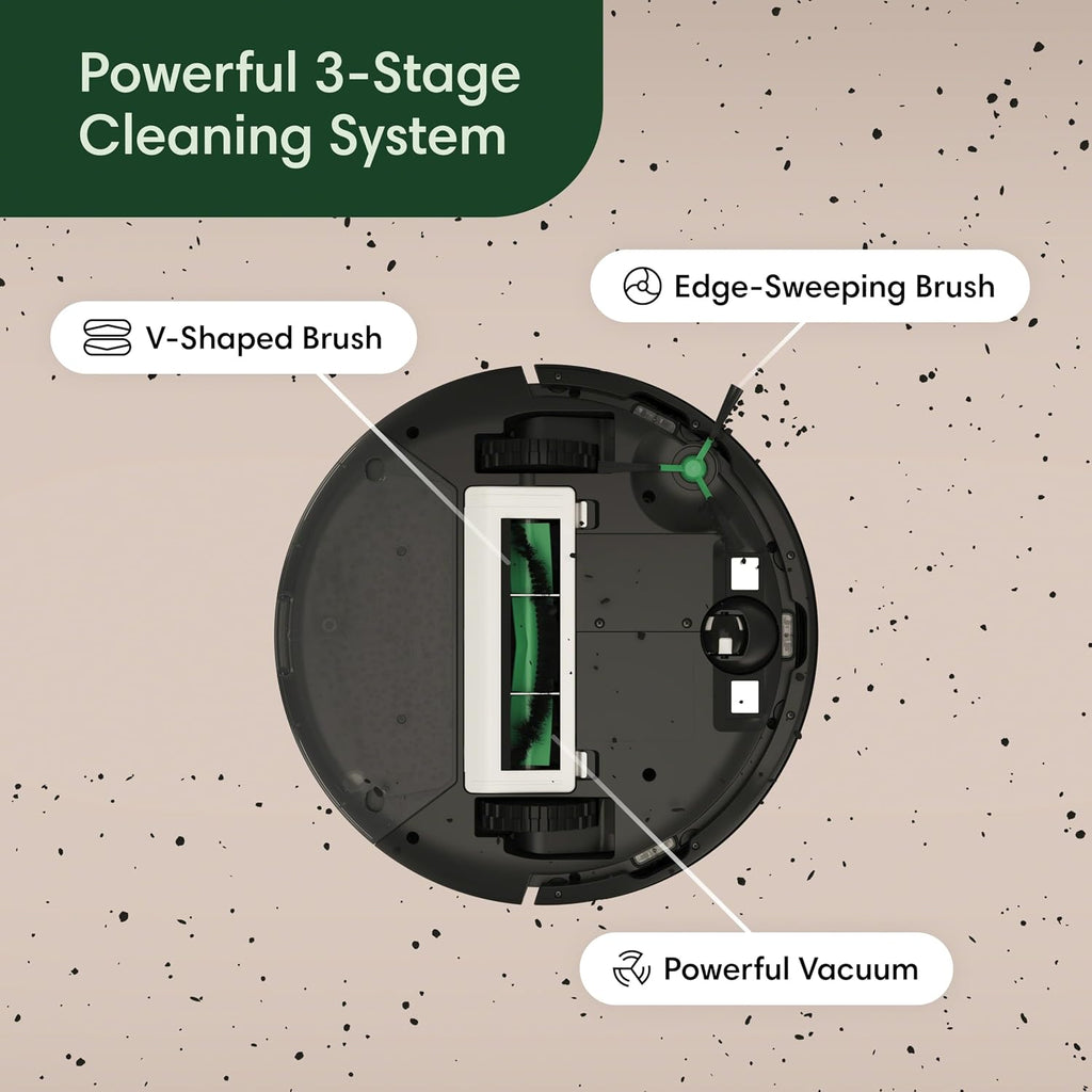iRobot Roomba Vac Robot Vacuum (Q0120) - Easy to use, Power-Lifting Suction, Multi-Surface Cleaning, Smart Navigation Cleans in Neat Rows, Self-Charging, Alexa
