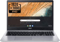 Acer Chromebook 315 Laptop Computer/ 15.6' Screen for Business Student/Intel Celeron N4000 up to 2.6GHz/ 4GB DDR4/ 32GB eMMC/AC WiFi/Work from Home/Silver/Chrome OS (Renewed)
