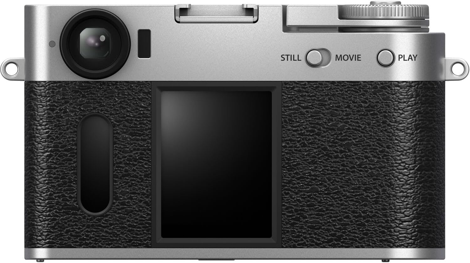 Fujifilm X Half Digital Camera (Silver) Bundle with 64GB SD Card + Rope Wrist Strap + Camera Pouch + More Advanced Accessories | Fuji X Half