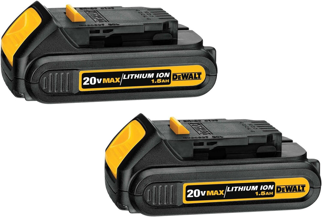DEWALT 20V MAX Lithium-Ion Battery 2-Pack, 5.0 Ah (DCB205-2c)