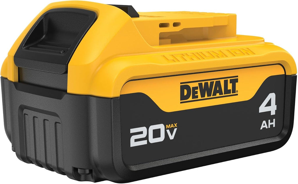 DEWALT 20V MAX* XR Battery, 4.0-Ah, 2-Pack (DCB204-2), Black