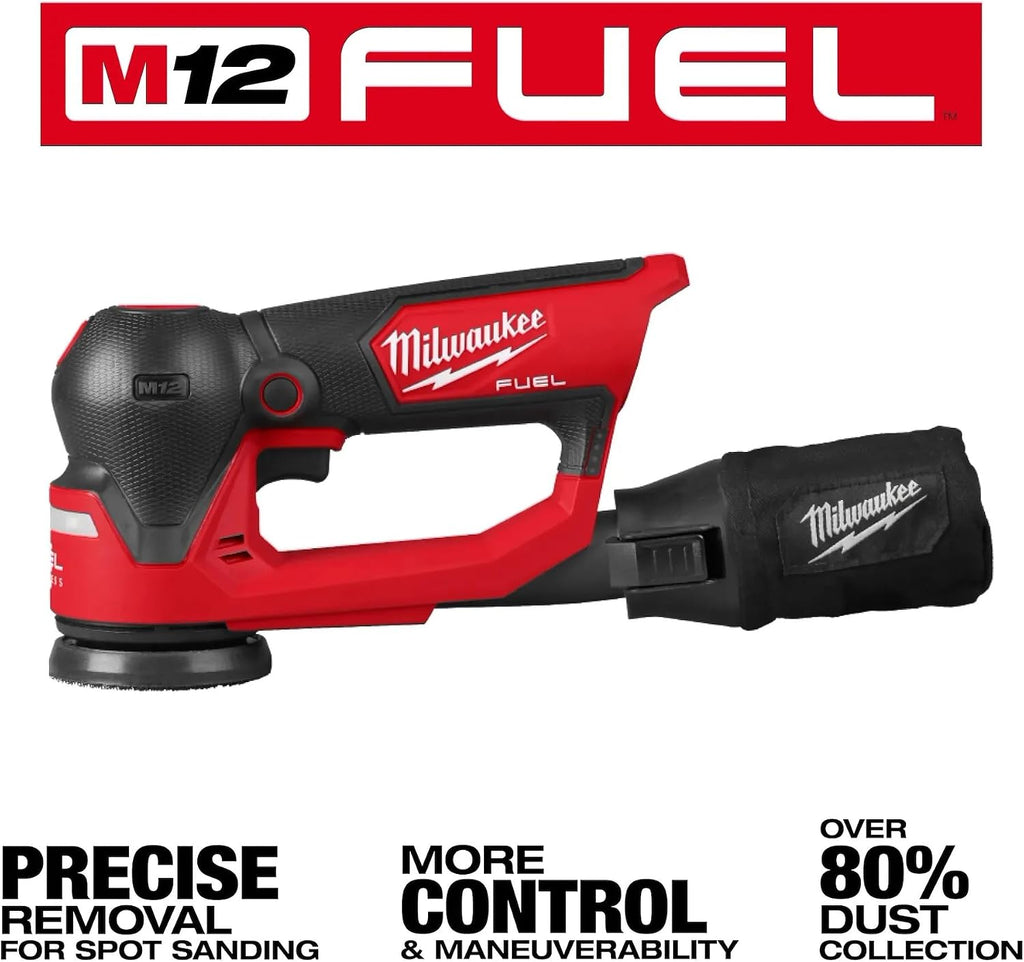 Milwaukee Electric - M12 Fuel 3 INCH Orbital Detail Sander